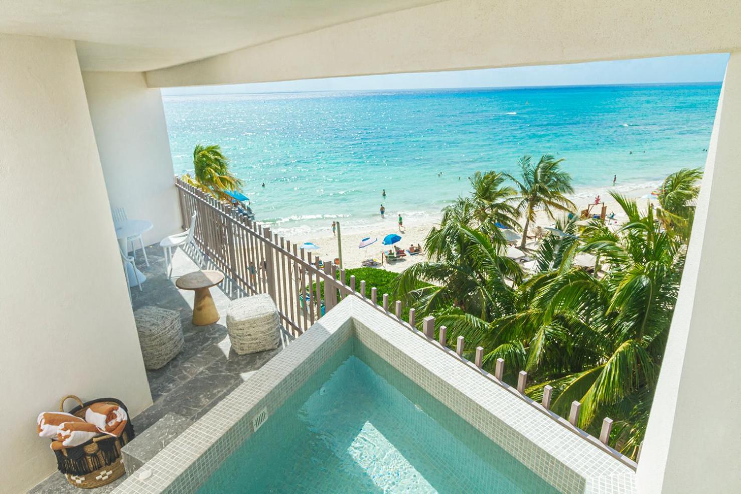 It Beach 302 Y 003 Primera Linea De Playa Beach Playa del Carmen Kültér fotó