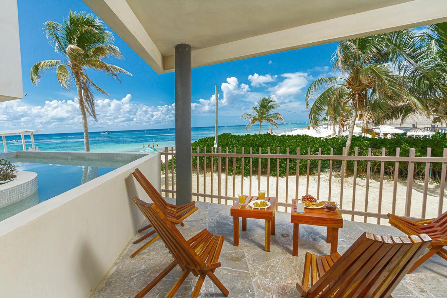 It Beach 302 Y 003 Primera Linea De Playa Beach Playa del Carmen Kültér fotó